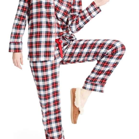 New! J CREW sz XXL XX-Large Flannel Plaid Top + Pants Pajama Set NWT - Picture 3 of 6